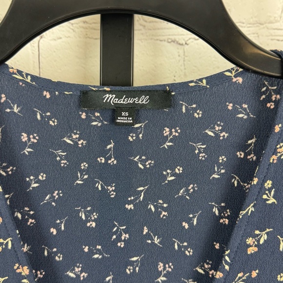 Madewell Easy Midi Dress in Spring Fling Floral Size XS - Picture 3 of 8